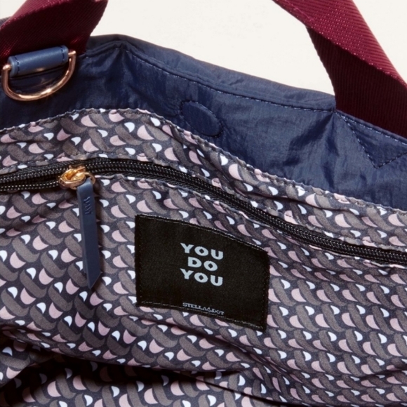 Stella & Dot ZIP-IT CONVERTIBLE TOTE - Navy - Picture 3 of 6